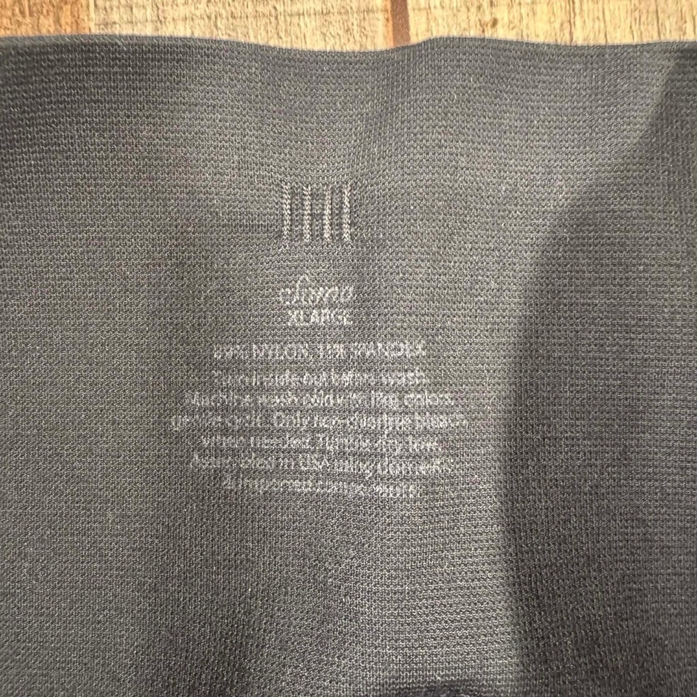 Soma Shaping Leggings XL Black High Waist Tummy Control Capri Pants Compression - Picture 5 of 5